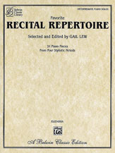 Favorite Recital Repertoire