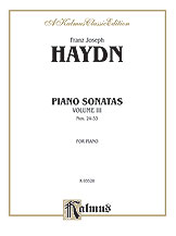 Sonatas, Volume III (Nos. 24-33)