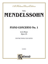 Piano Concerto No. 1 in G Minor, Opus 25