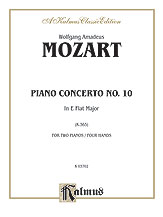 Piano Concerto No. 10 in E-flat Major for Two Pianos, K. 365