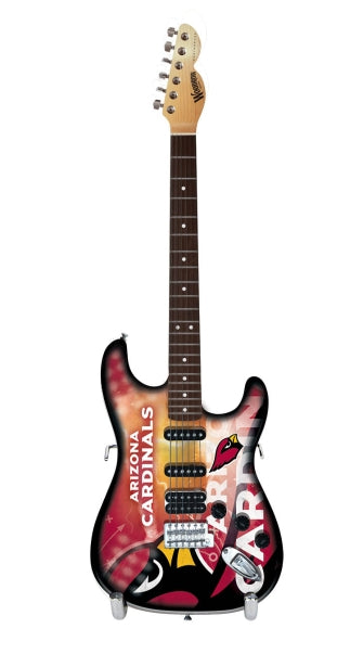 Arizona Cardinals 10 Collectible Mini Guitar