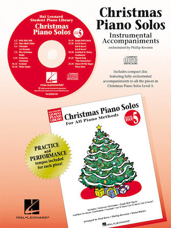 Christmas Piano Solos - Level 5 - CD - Hal Leonard Student Piano Library