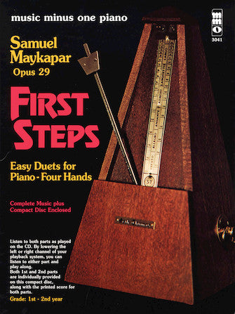 Maykapar - First Steps, Op. 29 For Piano Duet 1p/4h