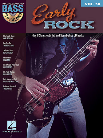 Early Rock - Bass Play-Along Volume 30