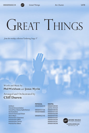 Great Things - CD Choral Trax
