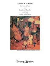 Sonata In E Minor, Op. 1, No. 2