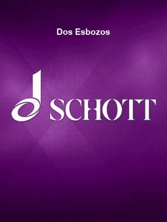 Dos Esbozos Violin and Piano