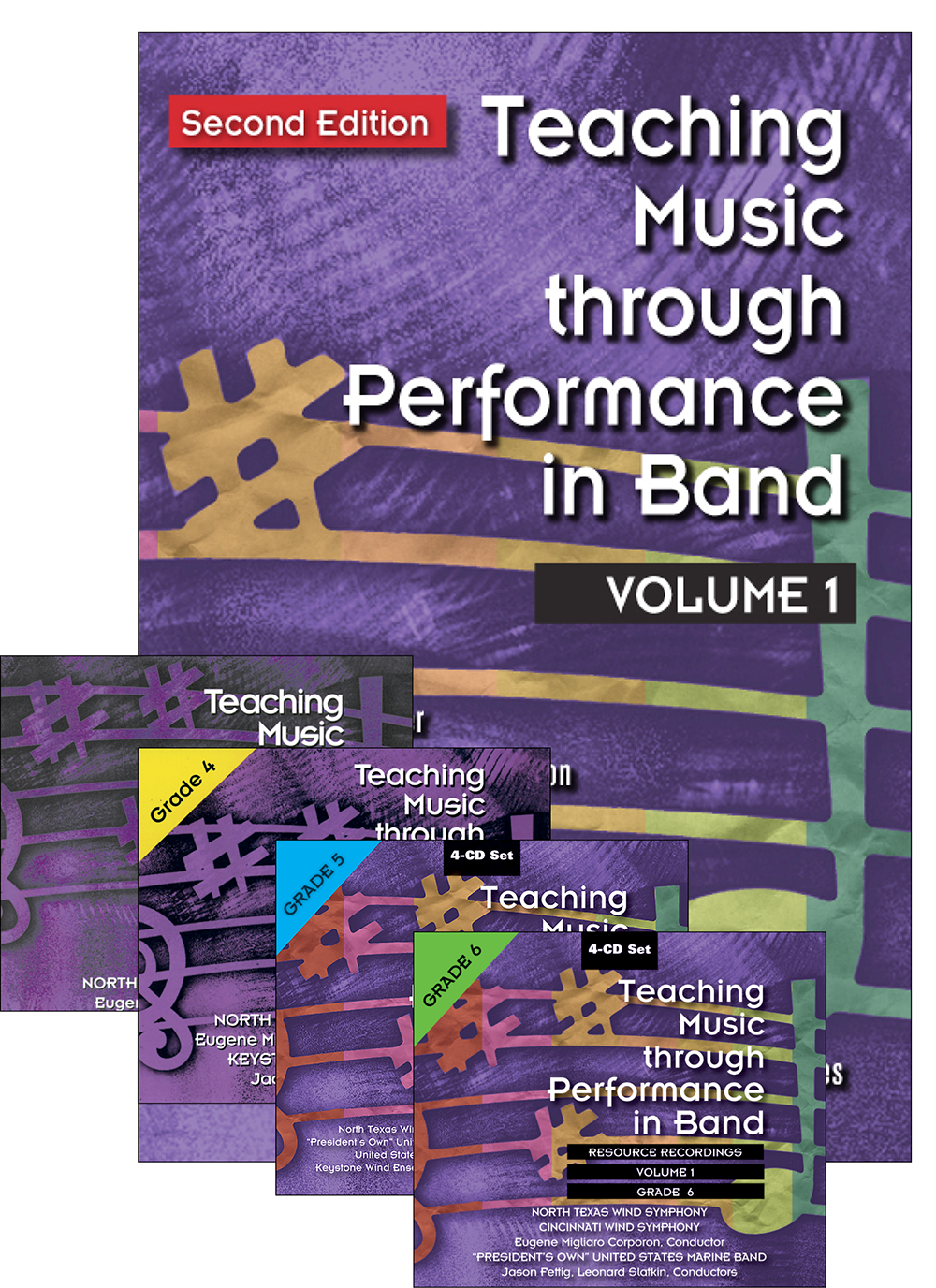 Teaching Music through Performance in Band - Volume 1: Books and CDs Bundle