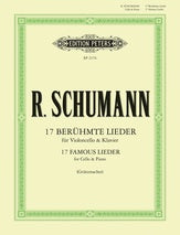 17 Famous Lieder for Cello & Piano