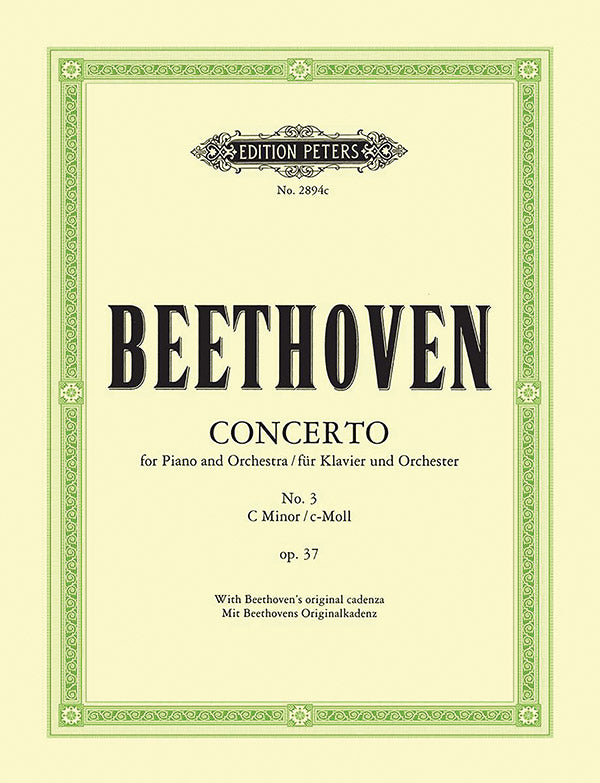 Piano Concerto No. 3 in C minor Op. 37 (Edition for 2 Pianos)