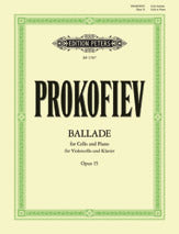 Ballade for Cello and Piano Op. 15