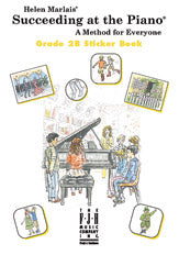 Succeeding at the Piano, Sticker Book - Grade 2B