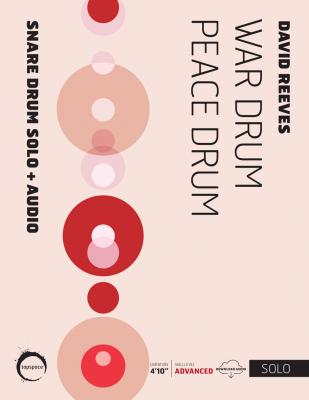 War Drum Peace Drum - for solo snare drum with audio