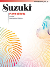 Suzuki Piano School International Edition Piano Book, Volume 2
