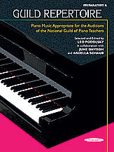 Guild Repertoire: Piano Music Appropriate for the Auditions of the National Guild of Piano Teachers, Preparatory A