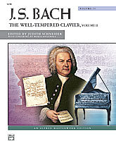 J. S. Bach: The Well-Tempered Clavier, Volume II