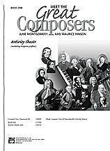 Meet the Great Composers: Activity Sheets, Book 1