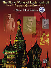 The Piano Works of Rachmaninoff, [0o*] Volume XV: Rhapsody on a Theme of Paganini, Opus 43 (Two Pianos, Four Hands)