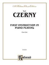First Instruction in Piano Playing