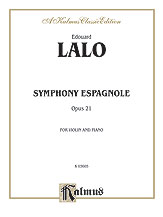 Symphony Espagnole, Opus 21