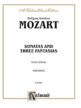 Sonatas and Three Fantasias (Urtext Edition)
