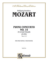 Piano Concerto No. 15 in B-flat, K. 450
