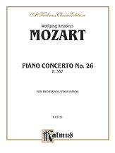 Piano Concerto No. 26 in D, K. 537