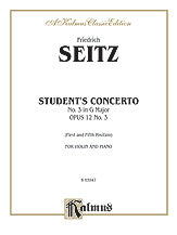 Student's Concerto No. III in G Minor, Opus 12