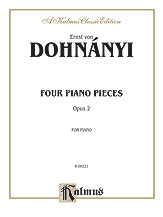 Four Piano Pieces, Opus 2