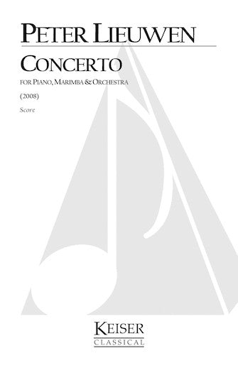 Concerto For Piano, Marimba And Orchestra Solo Marimba Part