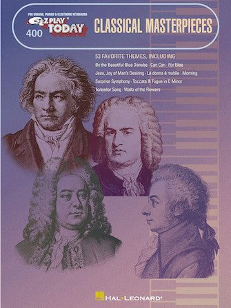 Classical Masterpieces - E-Z Play Today Vol. 400