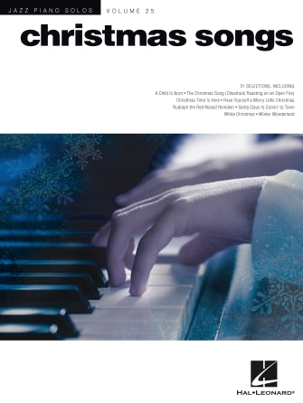 Christmas Songs - Jazz Piano Solos, Vol. 25