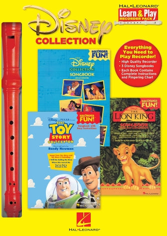 Disney Collection - Learn & Play Recorder Pack