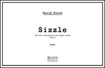 Sizzle for Solo Percussion and 8 Winds, Full Score