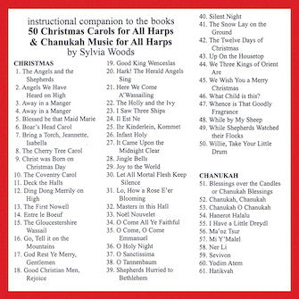 50 Christmas Carols For All Harps (audio Cd - Companion To 720590)