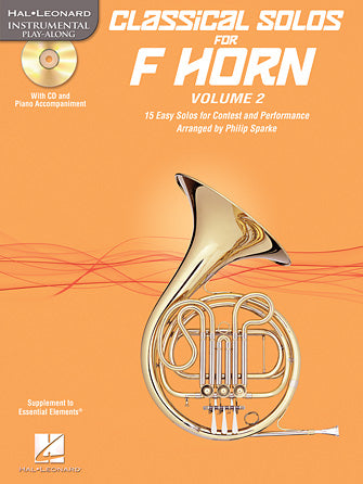 Classical Solos for F Horn, Vol. 2 - 15 Easy Solos for Contest and Performance