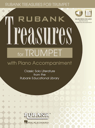 Rubank Treasures for Trumpet (includes online audio access)