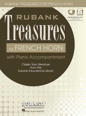Rubank Treasures for French Horn (includes online audio access)