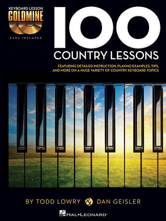 One Hundred Country Lessons - Keyboard Lesson Goldmine Series