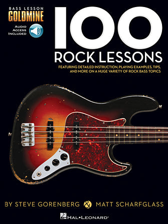 100 Rock Lessons - Bass Lesson Goldmine Series