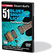 Bull, Stuart - 51 Blues Shuffle Licks You Must Learn!