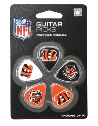 Cincinnati Bengals Guitar Picks