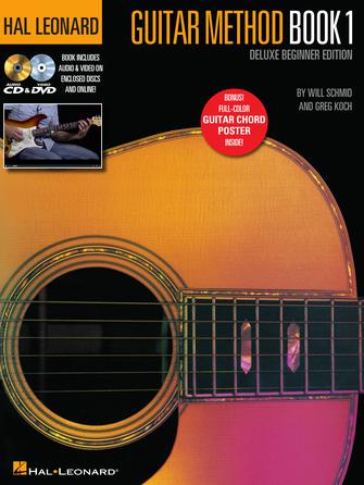 Hal Leonard Guitar Method - Book 1, Deluxe Beginner Edition
