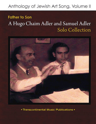 Anthology of Jewish Art Song, Vol. 2 - Hugo Chaim Adler & Samuel Adler
