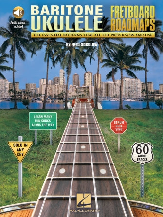 Fretboard Roadmaps - Baritone Ukulele