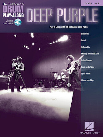 Deep Purple - Drum Play-Along Vol. 51