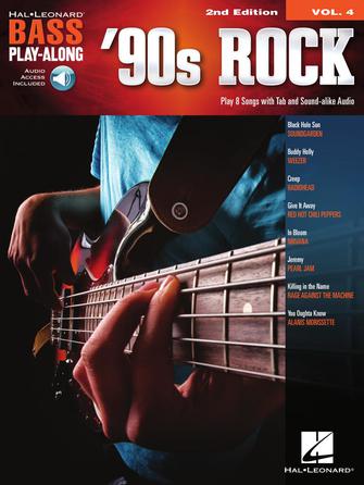 Nineties Rock - Bass Play-Along Volume 4