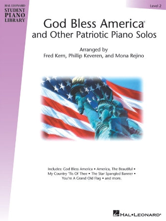 God Bless America - Patriotic Piano Solos - Level 2