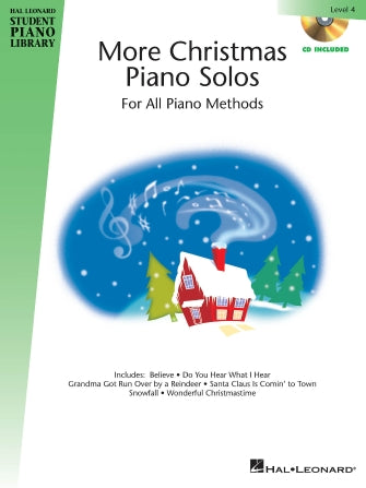 More Christmas Piano Solos - Level 4 - Hal Leonard Student Piano Library