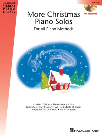 More Christmas Piano Solos - Level 5 - Hal Leonard Student Piano Library